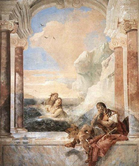 TIEPOLO, Giovanni Domenico Thetis Consoling Achilles